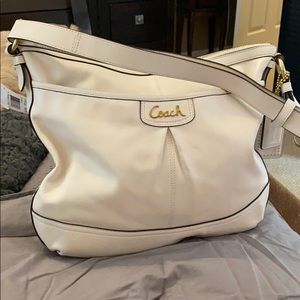 Coach Leather Duffel Bag w/matching Wallet